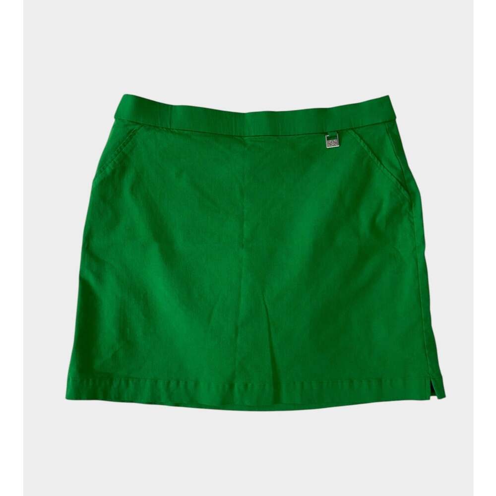 Rafaella Womens Large Green Skort Shorts Under